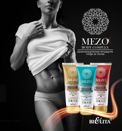 Thermoactive Mezo Cream Gel for Body Fitness Slim Mezo Body Complex Belita | Belcosmet