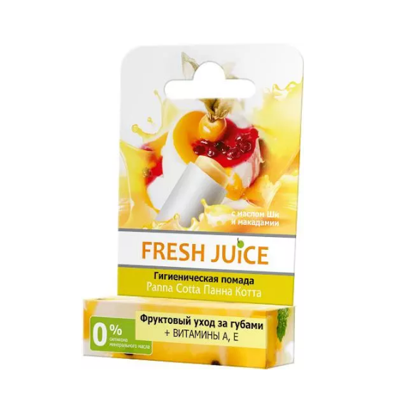 Hygienic Lip Balm Panna Cotta Fresh Juice