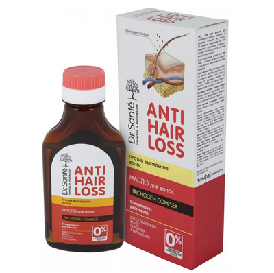Hair Oil Anti Hair Loss Dr.Sante - No Parabens, SLS and SLES | Belcosmet