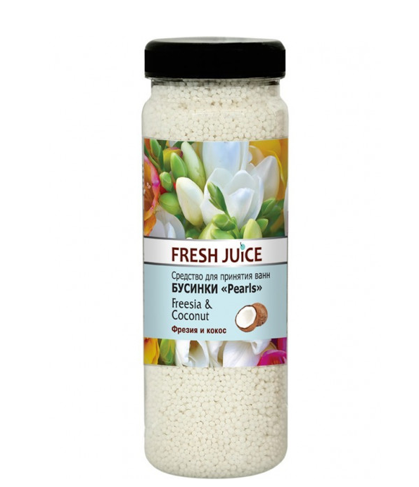 Bath Beads Freesia & Coconut Superfood Fresh Juice - Belcosmet