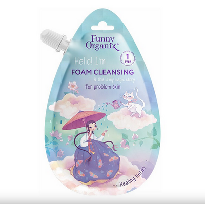 Cleansing Foam for Problem Skin Korean Funny Organix - Belcosmet