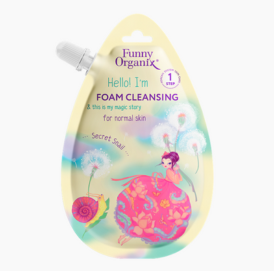 Cleansing Foam for Normal Skin Korean Funny Organix - Belcosmet