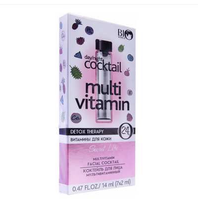 Multivitamin Face Cocktail Detox Therapy Bio World | Belcosmet