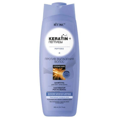 Keratin + Peptides Shampoo Against Hair Loss Belita | Belcosmet