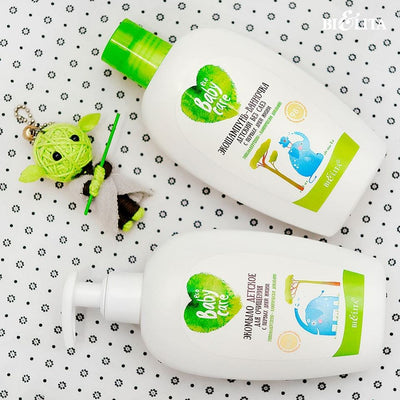 Hypoallergenic Baby Shampoo Bath Foam No Tears w/ Camomile No Parabens 0+ BELITA | Belcosmet