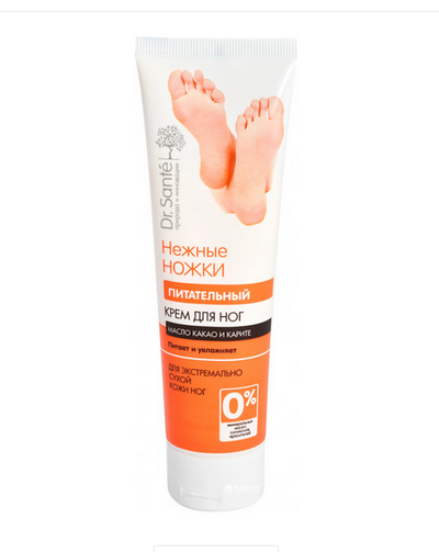 Nourishing Foot Cream Gentle Legs Dr.Sante - Belcosmet