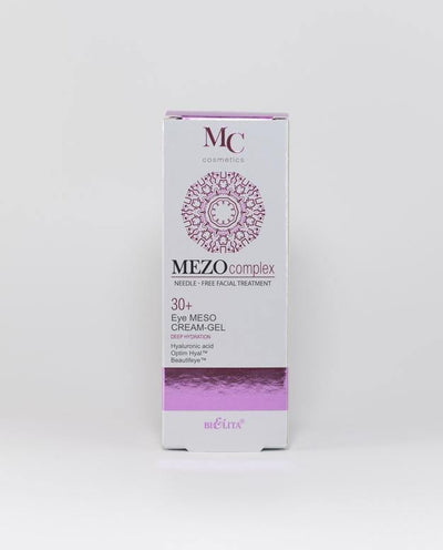 Eye MezoCream Gel Deep Hydration Needle Effect 30+ MezoComplex Belita | Belcosmet