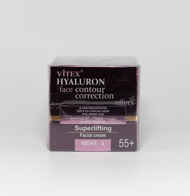 Night Cream Hyaluron Super Lifting Effect Fills Deep Wrinkles  55+ BELITA | Belcosmet