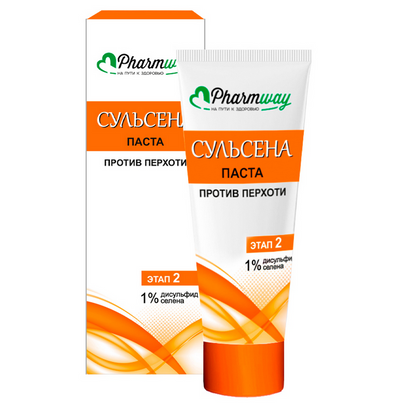 Anti Dandruff Paste 1% Sulsena Pharmway Belita - Belcosmet