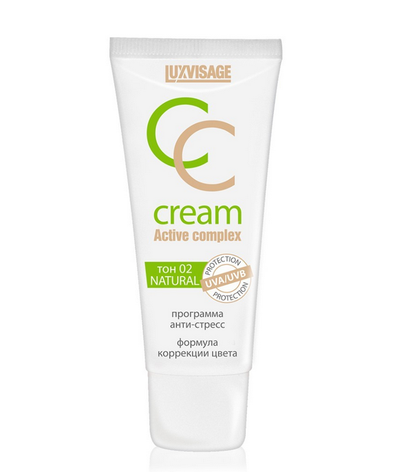 CC cream 02 Natural LuxVisage