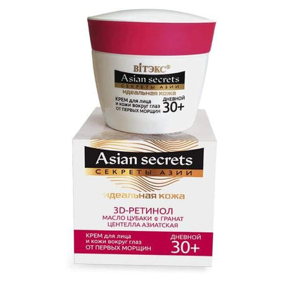 Day Cream for Face and Eyes Against First Wrinkles 30+ Asian Secrets Perfect Skin Belita | Belcosmet