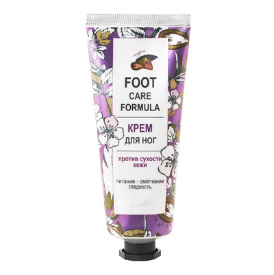 Foot Cream Against Dry Skin Nutrition Softening Smoothness Foot Care Formula BelKosmeX | Belcosmet