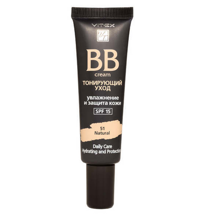 BB Cream Toning Care SPF 15 Natural 51 Vitex Belita - Belcosmet