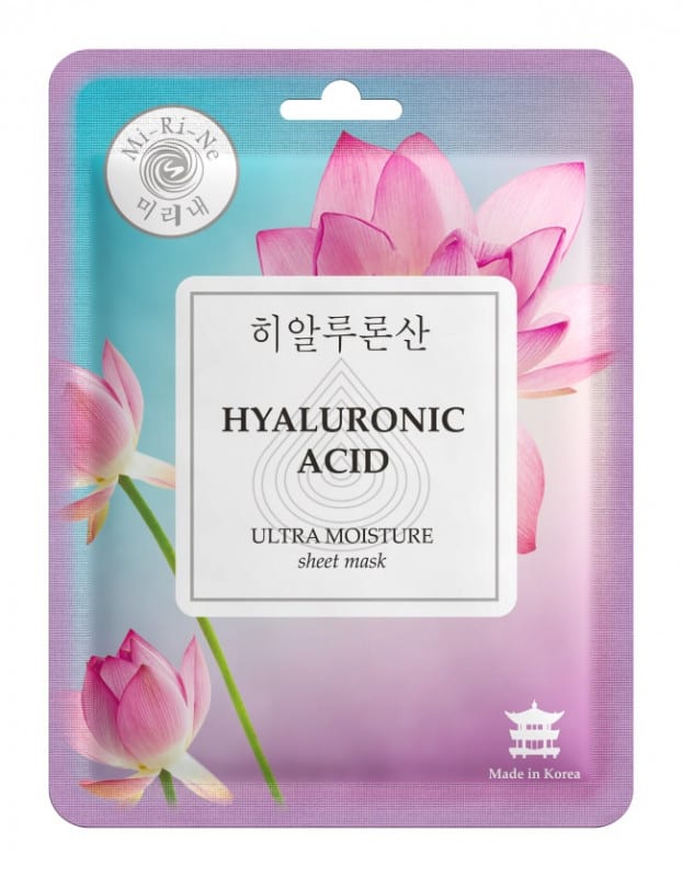 Ultra Moisturising Sheet Mask with Hyaluronic Acid Korean Beauty Secret Mi-Ri-Ne | Belcosmet
