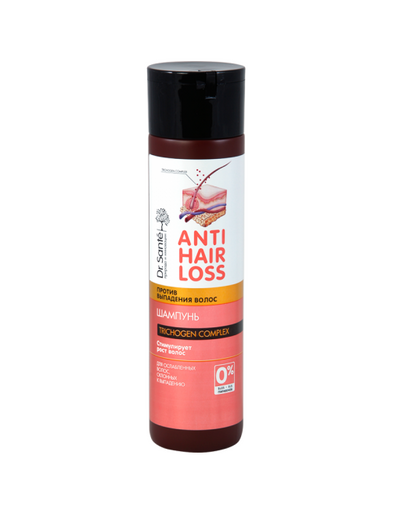 Anti Hair Loss Shampoo Dr.Sante - No Parabens, SLS and SLES | Belcosmet