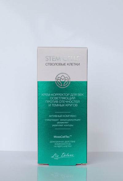 Lightening Eye Cream Corrector Against Puffiness and Dark Circles Stem Cells Liv Delano | Belcosmet