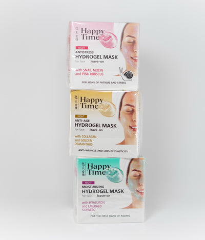Facial Night Mask Anti Aging Hydrogel with Collagen Happy Time Belita | Belcosmet