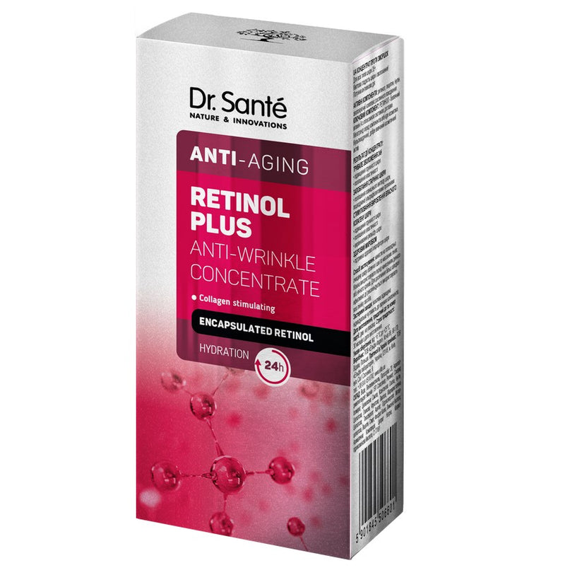 Dr. Sante Retinol Plus. Anti-Aging Anti-Wrinkle Concentrate, 30 ml