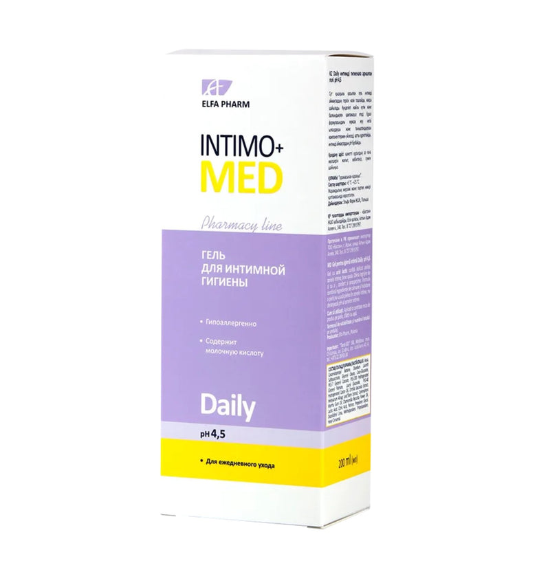 Elfa Pharm "Intimo+Med" Intimate Care Gel "Daily", 200 ml