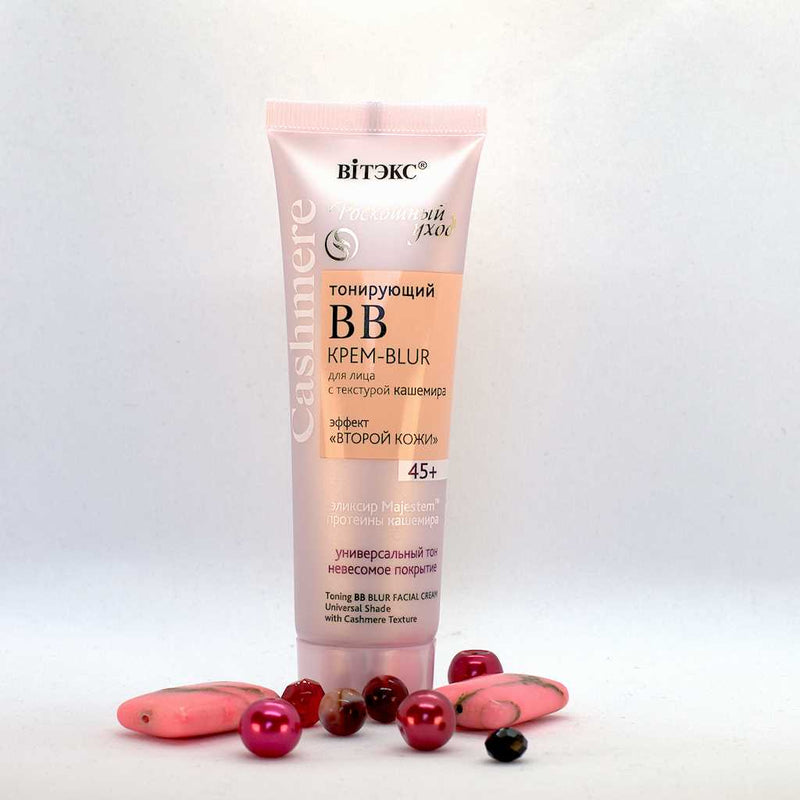 Toning BB Blur Facial Cream Universal Shade with Cashmere Texture 45+ Belita | Belcosmet
