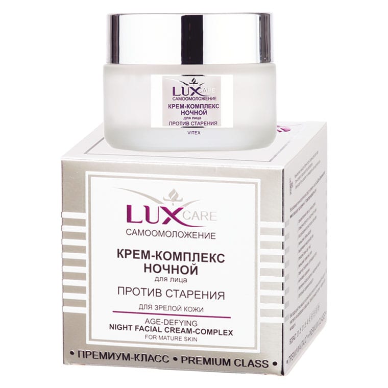 Night Face Cream Complex Against Ageing for Mature Skin Lux Care Belita | Belcosmet