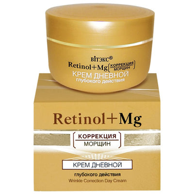 Facial Day Cream Retinol + Mg Anti-Ageing Wrinkle Correction BELITA | Belcosmet