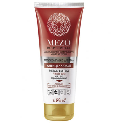 Thermoactive Mezo Cream Gel for Body Fitness Slim Mezo Body Complex Belita | Belcosmet