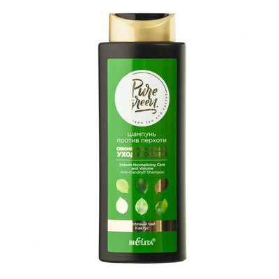 Anti-dandruff shampoo "Sebo-normalising care and volume" Pure Green | Belcosmet