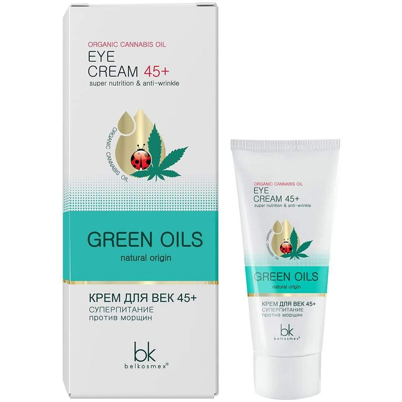 Eye Сream 45+ Super Nutritional & Anti Wrinkle Green Oils BelKosmeX | Belcosmet